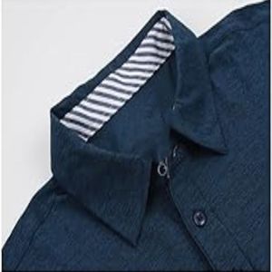 Logotipo personalizado Deporte para Polo Camisa Nuevo diseño de secado rápido 100% Algodón Patrón sólido con bordado Technics Lo último para Polo - Product Image 5