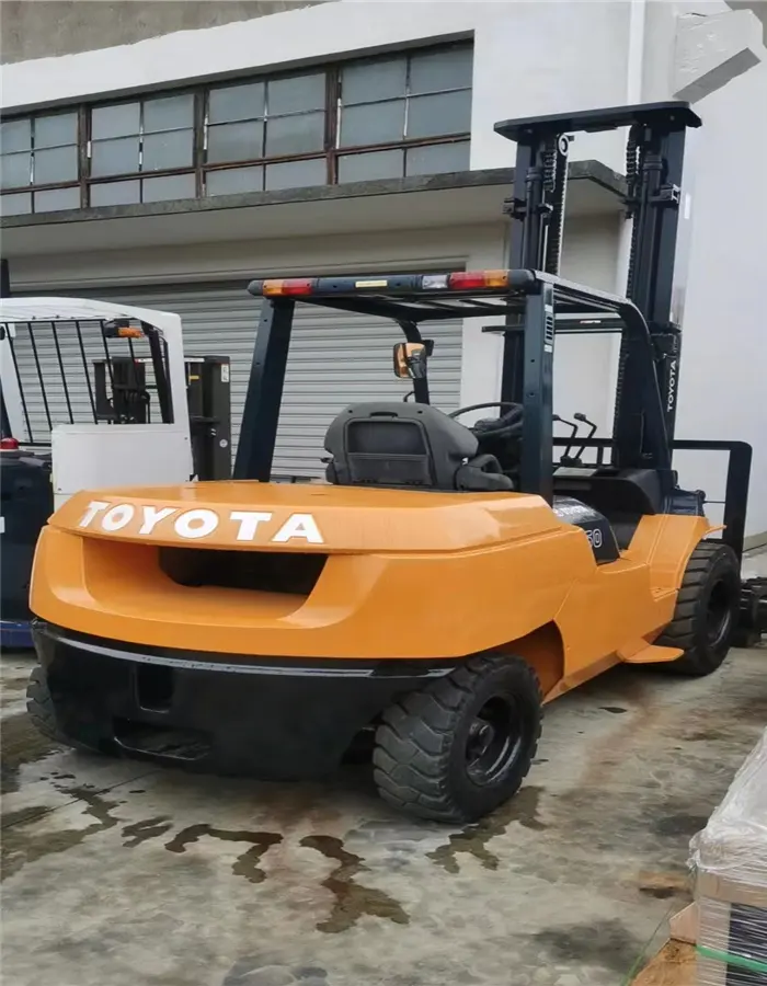Second hand toyota 7fd50 5 tons forklift