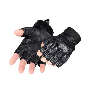 Vente en gros de gants en cuir et coton confortables haute performance Gants tactiques de mécanicien Gants tactiques populaires pour l'hiver Gants tactiques à doigts entiers - Product Image 1