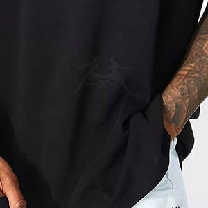 Concevez votre propre T-shirt surdimensionné T-shirt surdimensionné de haute qualité Dernier design T-shirt surdimensionné pour hommes - Product Image 4