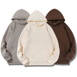 Sudadera con Capucha Unisex Personalizada con Logotipo, Gruesa y Sólida, para Hombre y Mujer, Venta al Por Mayor con Bolsillo Delantero - Product Image 2