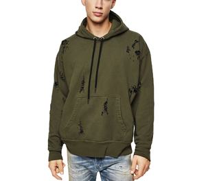 Vêtements durables faciles à laver Sweats à capuche en détresse pour hommes Vêtements décontractés confortables anti-rides respirants Sweats à capuche en détresse pour hommes - Product Image 1