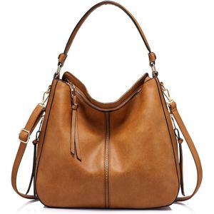 Sac à main pour femme en cuir de vachette de qualité supérieure, sac à bandoulière décontracté pour le bureau et les voyages - Product Image 1