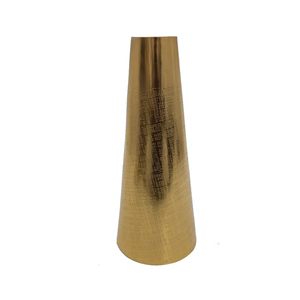 Florero de Metal de hierro de diseño más alto, acabado negro para el hogar, hoteles, restaurante, decoración de mesa, jarrón de Metal hecho a mano a granel - Product Image 5
