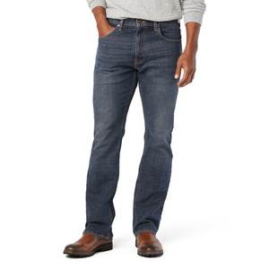 Jeans Rectos Midnight Sculpt para Hombre, Color Negro Azabache, Transpirables, con Botones, Ligeros, Corte Casual - Product Image 6