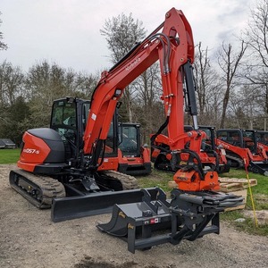 Compre la potente miniexcavadora Kubota KX057-4, miniexcavadora de servicio pesado para trabajos de excavación difíciles, ahora disponible con entrega rápida - Product Image 5