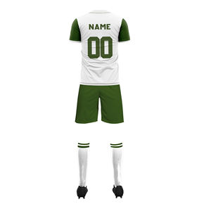 Ensembles de vêtements de football personnalisés en gros, uniformes de sublimation, hauts de chemise avec nom d'équipe, uniformes sportifs - Product Image 6