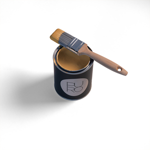 Fabriqué en Allemagne-Peinture à dispersion intérieure de qualité supérieure orange mandarine Revêtement mural lavable écologique Luxe Wallpaint-5 litres - Product Image 5