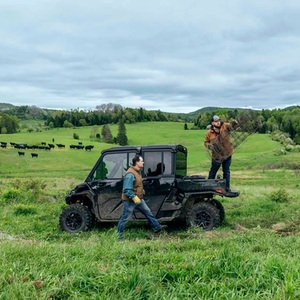 รถอเนกประสงค์ Can Am Defender HD11 Limited รุ่นปี 2026 แบบมีห้องโดยสารปิดพร้อมระบบปรับอากาศ |   แคน-แอม ดีเฟนเดอร์ แม็กซ์ เอชดี11 6-ที่นั่ง ปี 2026 |   รถบรรทุกสำหรับงานหนักในฟาร์ม - Product Image 5