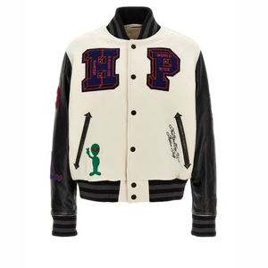 2025 Best High Quality Letterman Varsity <b>Jackets</b> Wool Body Genuine Leather Sleeves Winter Wear <b>Smart</b> and Stylish <b>Men's</b> <b>Jacket</b> - Product Image 6