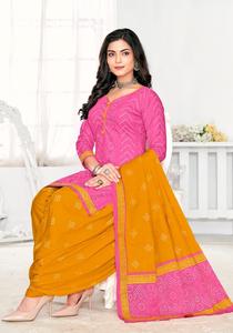 Bandhani Vestido especial de algodón para verano - Product Image 5