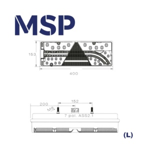 25-7000-507 - Aspock EUROPOINT III - Izquierdo 7 Pines - Piezas y Accesorios para Remolques - MSP Export - Product Image 4