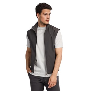 Nouveauté 2025 – Gilets décontractés réversibles pour hommes, en toile respirante et imperméable, avec logo personnalisé – Vente en gros - Product Image 4