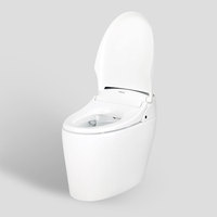 Toilette intelligente ALB-R14895P TREVI Bidet tout-en-un de qualité supérieure Toilette à chasse d'eau sans contact de luxe Toilettes coréennes Salle de bains intelligente