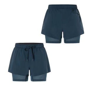 Fournisseur direct d'usine Shorts double couche pour femmes Produit le plus vendu Shorts de course pour femmes sur mesure à vendre - Product Image 6