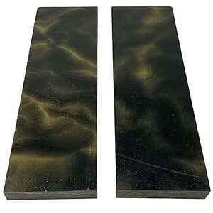 Escamas para Mango de Cuchillo de Cuerno de Búfalo de Agua, Hechas a Mano, Ecológicas, Color Natural del Cuerno, Tamaño Personalizable, Listas para Enviar desde India - Product Image 3