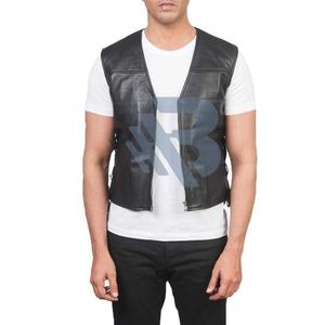 Chalecos de Motocicleta Clásicos de Lana/Viscosa para Hombre, Personalizables con Parches, de Alta Calidad, con Spandex/Poliéster, Ropa de Invierno - Product Image 5