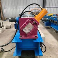 Machine de formage de profilés C pour tuiles en acier coloré, haute productivité, 1200 mm, moteur et pompe