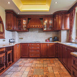 Diseño de Gabinetes de Cocina Modernos de Madera para el Hogar de Ensueño, Gabinetes de Cocina de Madera Sencillos, Últimos Diseños de Cocina de Lujo, Fábrica de Vietnam - Product Image 5