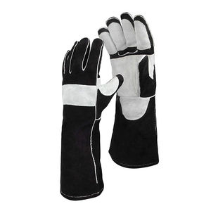Precio al por mayor Top Fashion Good Selling Best Manufacturer Guantes de soldadura Etiqueta personalizada Guantes de trabajo con palma - Product Image 4