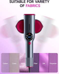 Vaporizador de Ropa Eléctrico Mini Profesional con Pantalla LCD Inteligente, Plancha de Viaje Portátil - Product Image 5