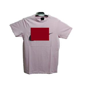 Top Quality Basic Short Sleeve Cotton / Polyester Casual Solid Color Mens T-shirt Organic Acidwash Flexible Rib O-<b>Neck</b> T-shirt - Product Image 5