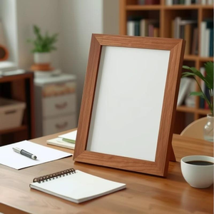 Fuling – Lot de cadres photo en bois faits à la main, pas chers, pour décoration murale, tailles 4x6, 5x7, 6x8, 18x24 pouces, A4 – Cadres créatifs en bois - Product Image 4