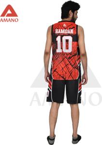 Ensemble d'uniformes de basket-ball Offre Spéciale en gros les plus vendus personnalisables avec votre propre logo ensembles respirants en bas quantité minimale de commande Amano Sports - Product Image 6
