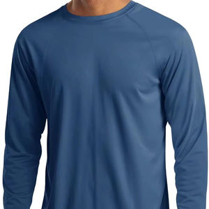 T-shirt de sport en tricot à manches courtes pour hommes, vêtements de sport légers à séchage rapide avec impression personnalisée, motif de vente en gros - Product Image 1