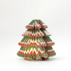 Innovativo Mini albero di natale luce notturna elegante lampada pieghevole per le vacanze presenta regali di affari promozionali regalo per la decorazione della casa - Product Image 1