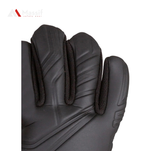Gants de gardien de but de football sur mesure avec gants de gardien de but d'entraînement de sport de doigt complet - Product Image 4