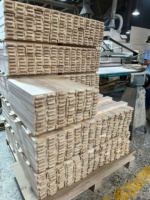 Cadre de lit moderne en bois massif avec lattes réglables, plateforme en contreplaqué, minimaliste, durable, facile à assembler, en bois de manguier, personnalisable