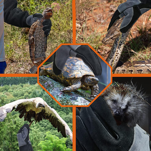 safety <b>gloves</b> for handling aggressive pets professional safety <b>gloves</b> for animal control officers <b>long</b> protective <b>gloves</b> - Product Image 3