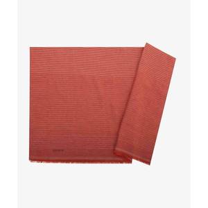 Bufanda Brillante a Rayas de 80 x 200 cm - Pañuelo y Accesorio para la Cabeza Color Coral - Product Image 1