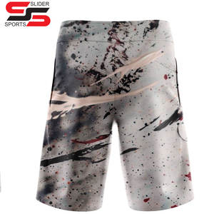 Short de gymnastique d'entraînement en plein air pour hommes Short de course actif Short athlétique d'entraînement respirant en maille Short de boxe MMA personnalisé - Product Image 2
