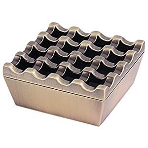 Cendriers en aluminium Exportateur de l'Inde Cendrier portable personnalisé en acier inoxydable pour fumer les cigares en métal - Product Image 4