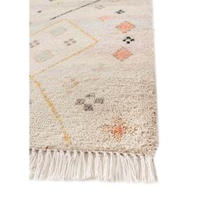Tapis en laine noué à la main Manchaha Ivory, motif géométrique classique pour salon, couloir, tapis rectangulaire pour adolescents - LGS-32 Jaipur - Product Image 4