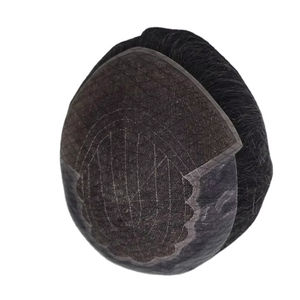 Peluca de Cabello Remy Indio TAZ HAIR BANGLADESH THB 2025 con Flequillo, Base sin Pegamento, Color Rubio, Densidad 130%-250%, Nudos Decolorados - Product Image 2