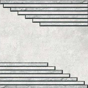 Modelo 50174 Off-White Premium Quality Design Floor 400x400mm Espacio exterior Azulejos Fuerza suprema-12mm por NOVAC CERAMIC - Product Image 1