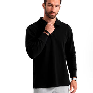 Camiseta de Manga Corta Personalizada de Alta Calidad para Hombre, al por Mayor, con Estampados Sólidos, 100% Algodón, Antiarrugas - Product Image 1