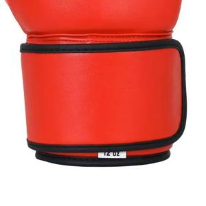 Gants de boxe avec logo personnalisé OEM Gant de boxe de combat professionnel en cuir brillant durable de haute qualité 8oz 10oz 12oz 14 oz - Product Image 4