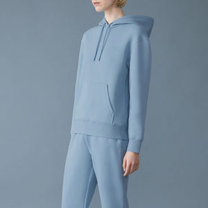 2025 último transpirable para mujeres de peso pesado de algodón/poliéster serigrafía personalizada de buena calidad sudaderas con capucha holgadas para Unisex - Product Image 5