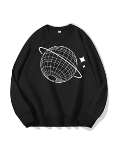 Wholesale <b>Men</b> Sweatshirt Custom Logo Crewneck <b>Pullover</b> Oversized Cotton Fleece Streetwear Winter Wear Supplier - Product Image 6