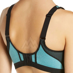 Sujetador Deportivo para Mujer Hecho en Pakistán, Spandex/Nylon Transpirable, Logotipo Frontal, Alta Sujeción, Ropa Deportiva de Yoga, Alta Calidad - Product Image 3