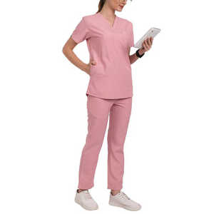 L'uniforme d'infirmière médicale pour femmes Offre Spéciale définit une toile personnalisable pour le service OEM des hôpitaux disponible - Product Image 4