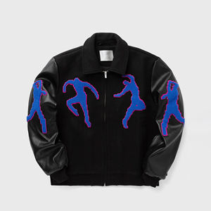 Chaqueta Universitaria para Hombre de la Mejor Calidad, Diseño Personalizado con su Logotipo, Etiqueta Privada, Lana, Invierno, Cuello Alto - Product Image 1