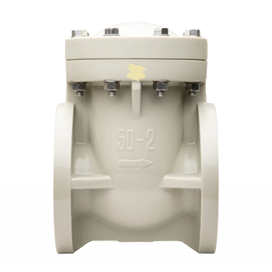 วาล์วตรวจสอบ80มม. ทนต่อสารเคมี150 # วัสดุ PP สำหรับการใช้งาน - Product Image 6