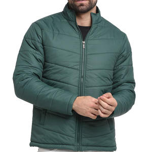 Hombres Streetwear Puffer Chaqueta Logotipo Personalizado Acolchado Abrigo de Invierno Moda Cálido Abrigo Aislado - Product Image 1