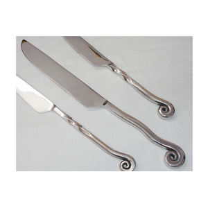 Set de couverts indiens décoratifs faits à la main S. Ensemble de couverts en acier avec brillant polonais/nickelage Table de mariage ensemble de couverts fantaisie - Product Image 1