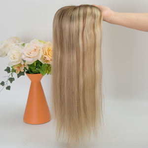 6x6 balayage ยอดมนุษย์ผมคนยุโรปสำหรับผมบางผมสีบาลายาจวาดคู่ลูกแพร์รูปร่างท็อปเปอร์ความหนาแน่นต่ำ - Product Image 5